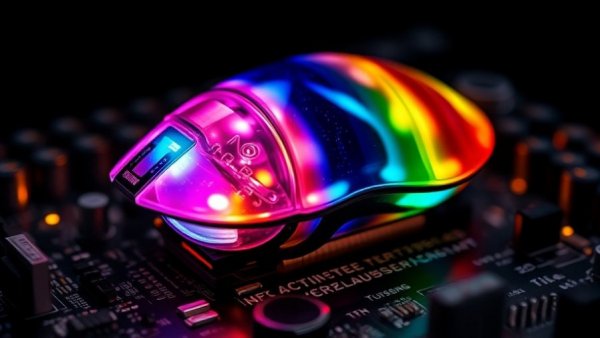 Futuristic shell on circuit board symbolizing PowerShell in iX-Workshop.