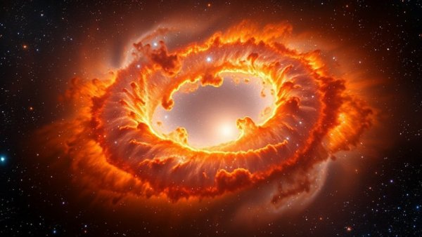 James Webb Teleskop Helix Nebel dazzling cosmic display.