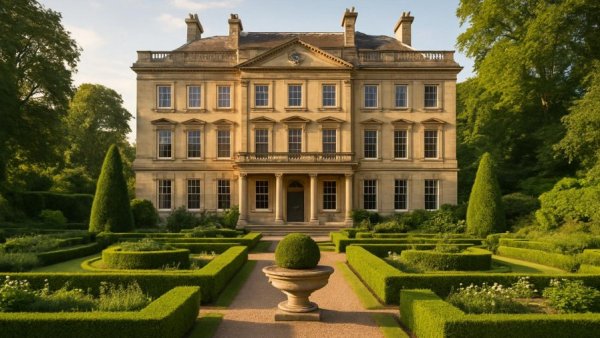 Sturm der Liebe Vorschau: Historic mansion and garden setting