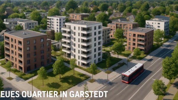 Neues Quartier in Garstedt: Fokus auf Nachverdichtung und ÖPNV-Anbindung