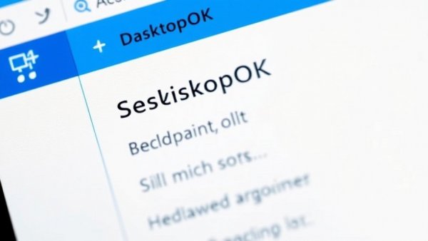 DesktopOK software interface displaying menu and options.