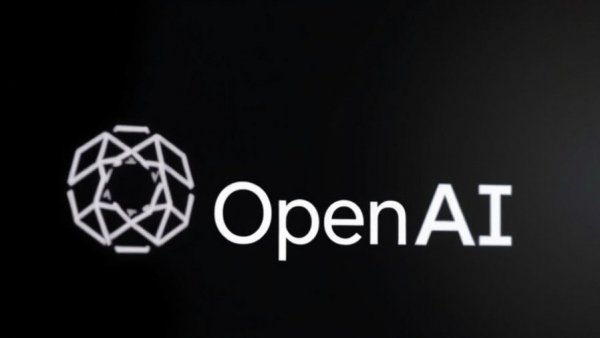 Minimalist OpenAI logo for GPT-5.3-Codex agentische Coding-Fähigkeiten.