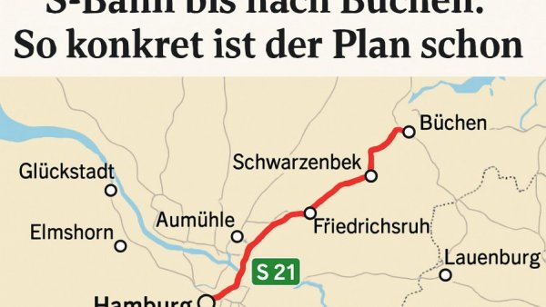 S-Bahn bis nach Büchen: So konkret ist der Plan schon
