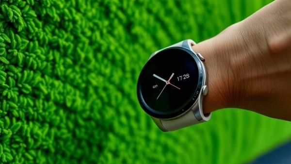 Samsung Galaxy Watch 8 Classic being tested on wrist.