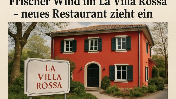 Frischer Wind im La Villa Rossa – neues Restaurant zieht ein