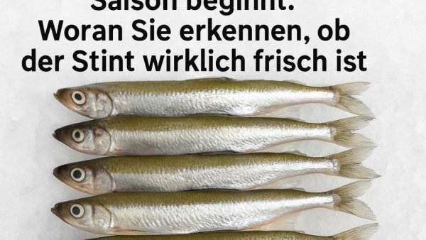 Saison beginnt: Woran Sie erkennen, ob der Stint wirklich frisch ist