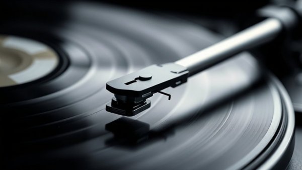 Analog Relax EX700 stylus on a turntable.