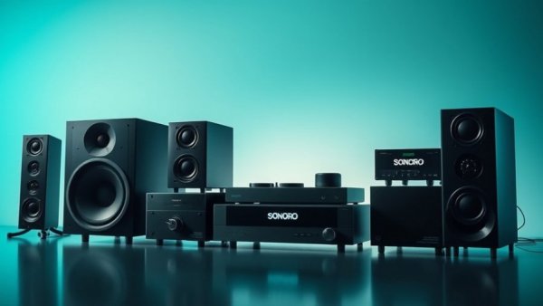 Sonoro Neuheiten 2026: High-end audio system with modern design.