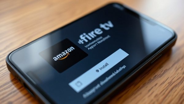 Neues Design der Fire-TV-App auf Smartphone-Bildschirm.