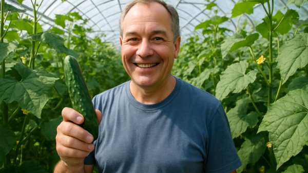 Schlangengurken anbauen in greenhouse with tips and tricks.