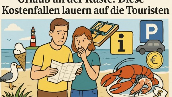 Urlaub an der Küste: Diese Kostenfallen lauern auf die Touristen
