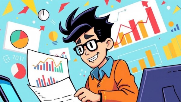 Stylized illustration of data analysis depicting Plattformansätze Händlernetzwerke.