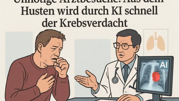 Unnötige Arztbesuche: Aus dem Husten wird durch KI schnell der Krebsverdacht