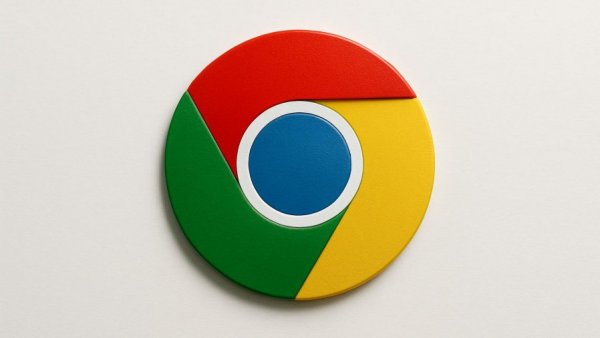 Chrome logo on white background.