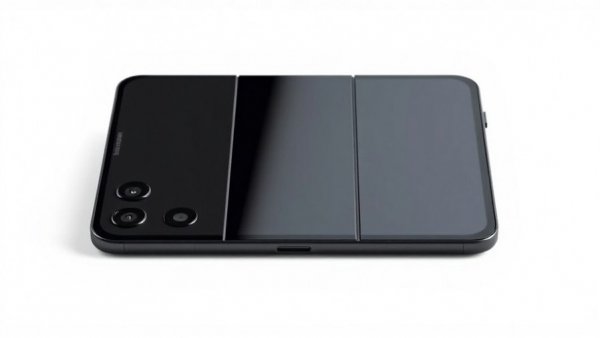 Galaxy Z Trifold with multiple displays and camera, production stopped.