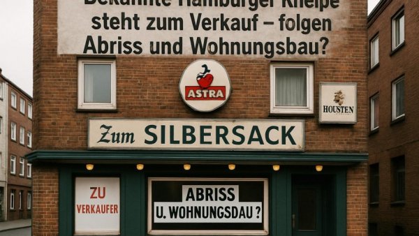 Bekannte Hamburger Kneipe steht zum Verkauf – folgen Abriss und Wohnungsbau?