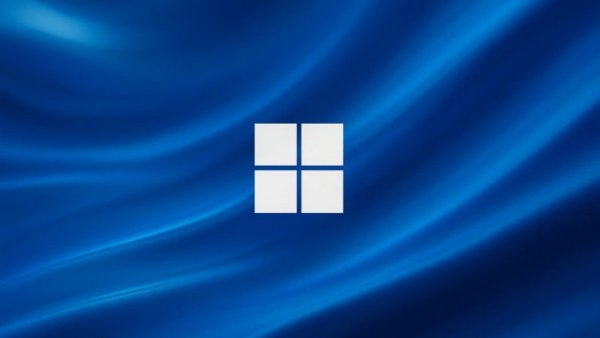 Windows 11 logo on abstract blue background, highlights important privacy settings.