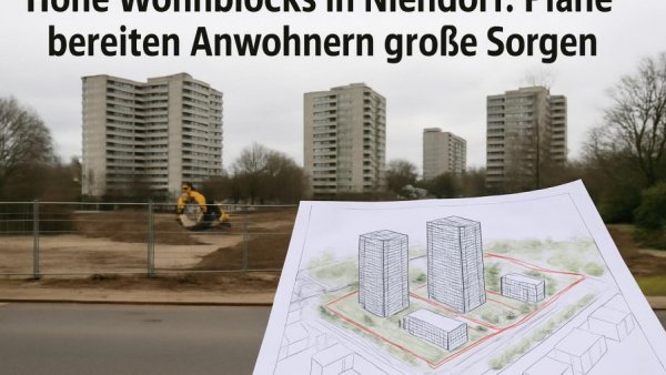 Hohe Wohnblocks in Niendorf: Pläne bereiten Anwohnern große Sorgen