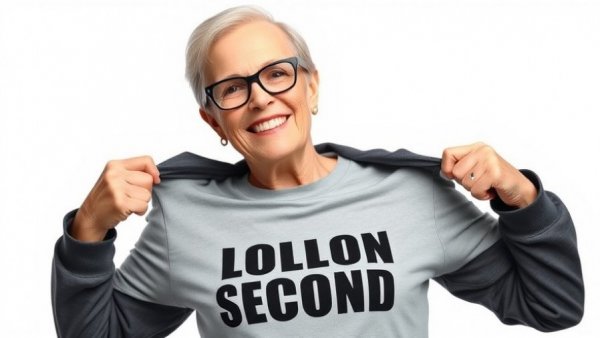 Confident woman promoting Datenschutz und digitale Rechte.