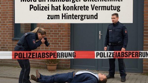 Mord an Hamburger Unternehmer – Polizei hat konkrete Vermutung zum Hintergrund