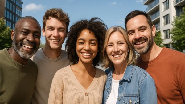 Zweigleisiger Ausbau der Marschbahn Sylt group gathering outdoors