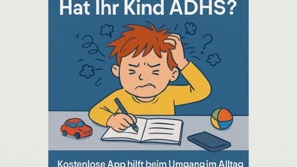 Hat Ihr Kind ADHS? Kostenlose App hilft beim Umgang im Alltag