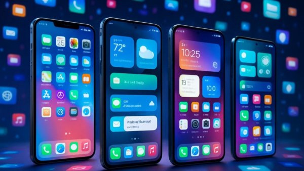iOS-Geräte mit Datenschutzanzeige und Mikrofonzugriff.