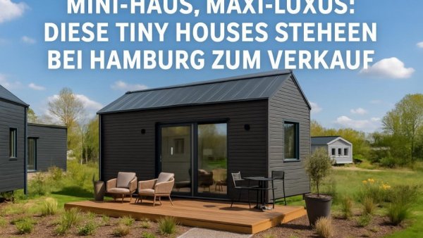 Mini-Haus, Maxi-Luxus: Diese Tiny Houses stehen bei Hamburg zum Verkauf