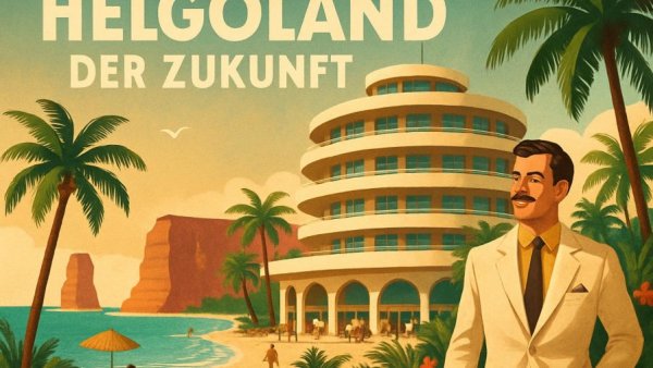 Helgoland der Zukunft: Hotelier träumt von Retro-Charme und Südseeflair