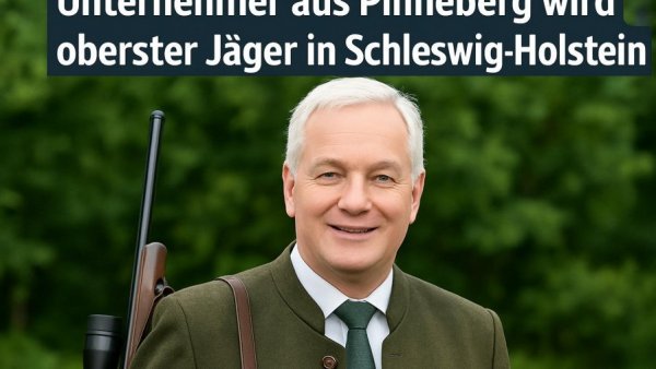 Unternehmer aus Pinneberg wird oberster Jäger in Schleswig-Holstein
