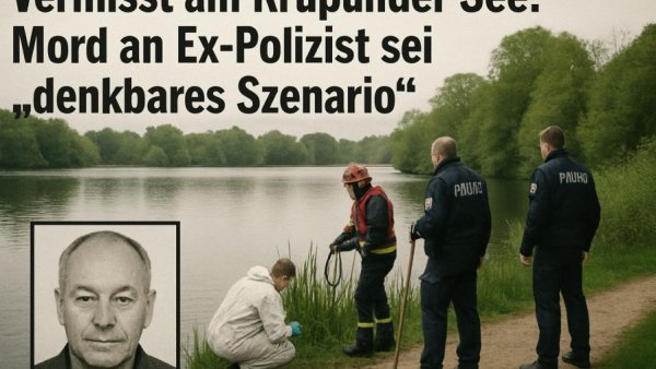 Vermisst am Krupunder See: Mord an Ex-Polizist sei „denkbares Szenario“