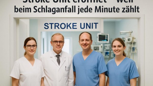 Stroke Unit eröffnet – weil beim Schlaganfall jede Minute zählt