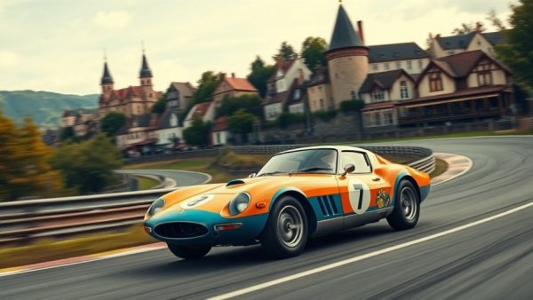 Forza Horizon 6 Fanta-Auto on scenic race track