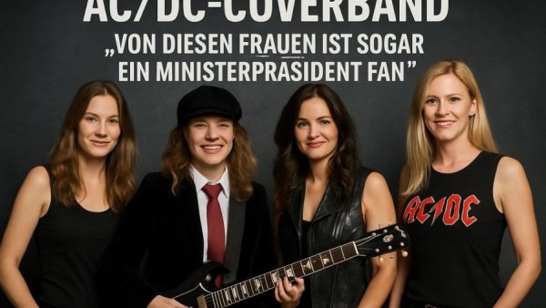 AC/DC-Coverband: Von diesen Frauen ist sogar ein Ministerpräsident Fan
