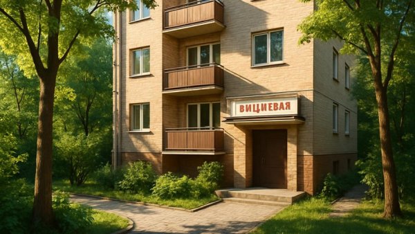 Pflegeheim in Bad Oldesloe building with signpost and green surroundings.