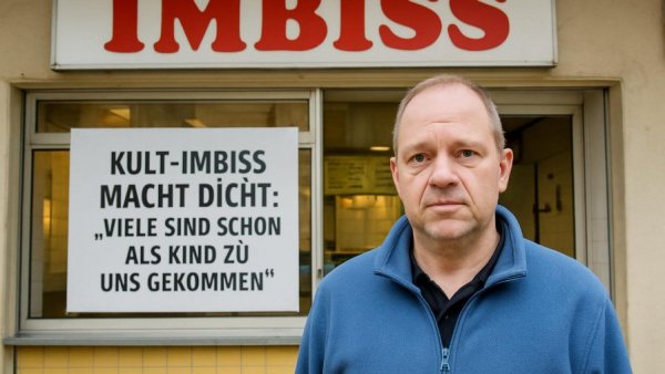 Kult-Imbiss macht dicht: „Viele sind schon als Kind zu uns gekommen“
