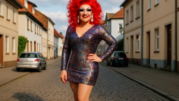 Die Dragqueen in der Kleinstadt – mit Glitzer und High Heels gegen Vorurteile