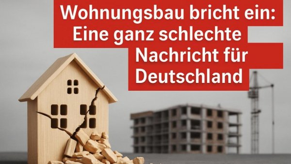 Wohnungsbau bricht ein: Eine ganz schlechte Nachricht für Deutschland