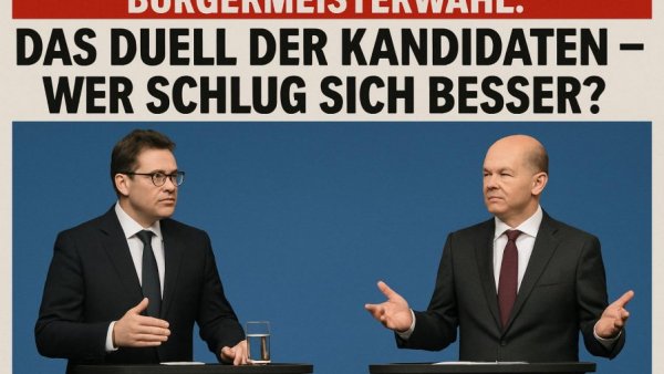 Bürgermeisterwahl: Das Duell der Kandidaten – wer schlug sich besser?