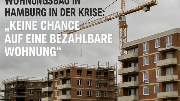 Wohnungsbau in Hamburg in der Krise: „Keine Chance auf eine bezahlbare Wohnung“