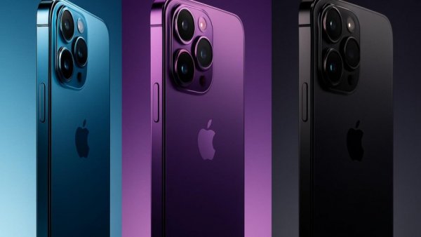 iPhone 18 Pro Datenschutz shown in multiple colors, showcasing sleek design.