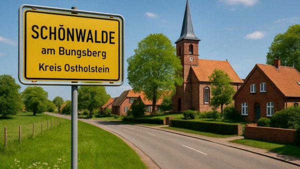 Schönwalde am Bungsberg, Kreis Ostholstein.