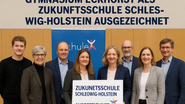 Gymnasium Eckhorst als Zukunftsschule Schleswig-Holstein ausgezeichnet