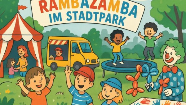 RambaZamba im Stadtpark: Was das kostenlose Kinderfest alles bietet