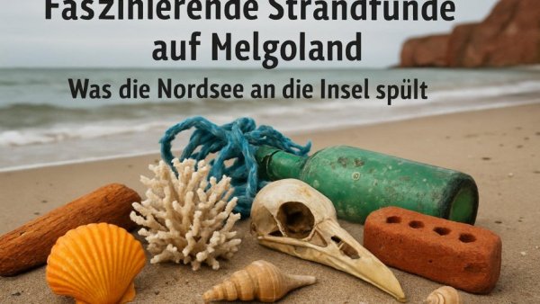 Faszinierende Strandfunde auf Helgoland: Was die Nordsee an die Insel spült