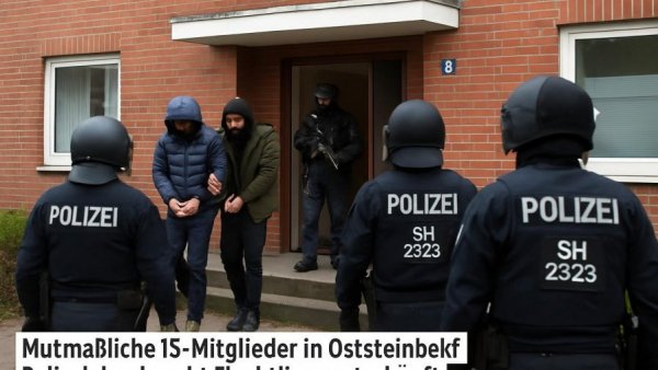 Mutmaßliche IS-Mitglieder in Oststeinbek? Polizei durchsucht Flüchtlingsunterkunft