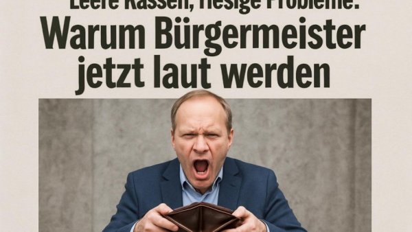 Leere Kassen, riesige Probleme: Warum Bürgermeister jetzt laut werden