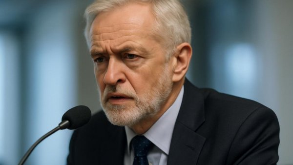 An older man speaking into a microphone, discussing Investitionen in Rheinmetall und Bayer.
