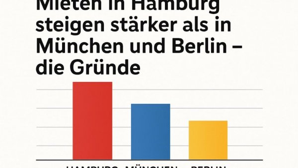 Mieten in Hamburg steigen stärker als in München und Berlin – die Gründe