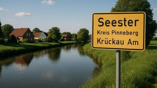 Seester, Kreis Pinneberg, Krückau Am